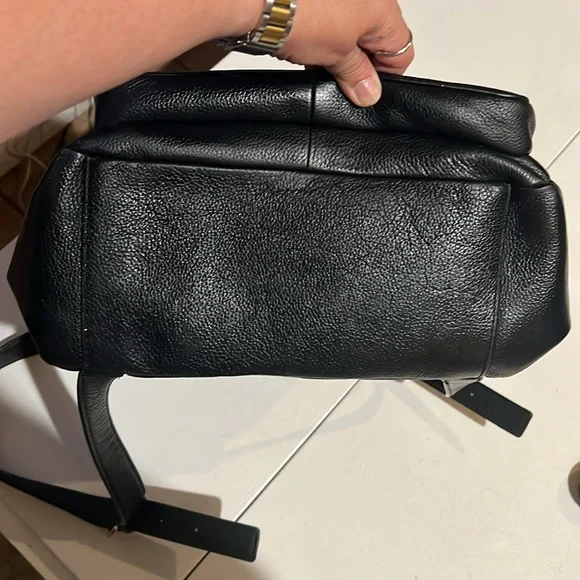 Kate Spade leather black backpack